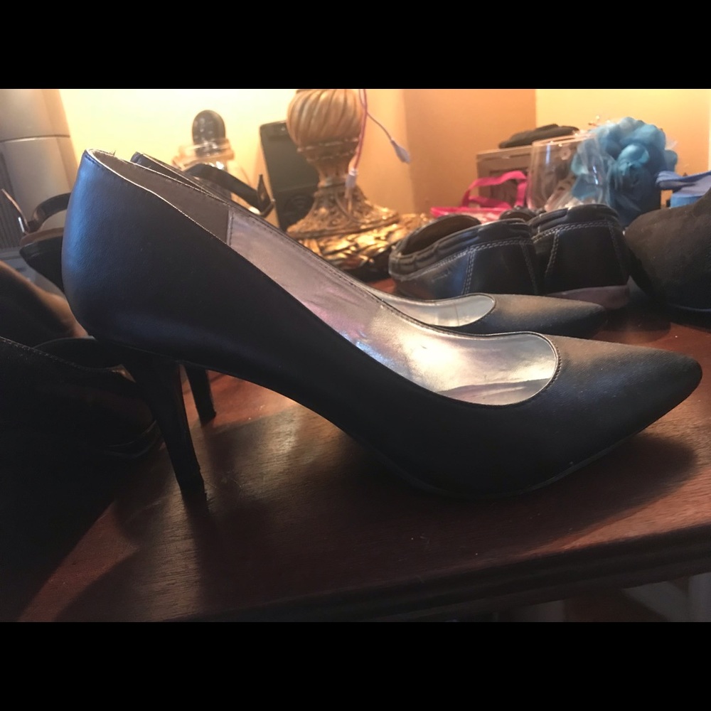 Black heels